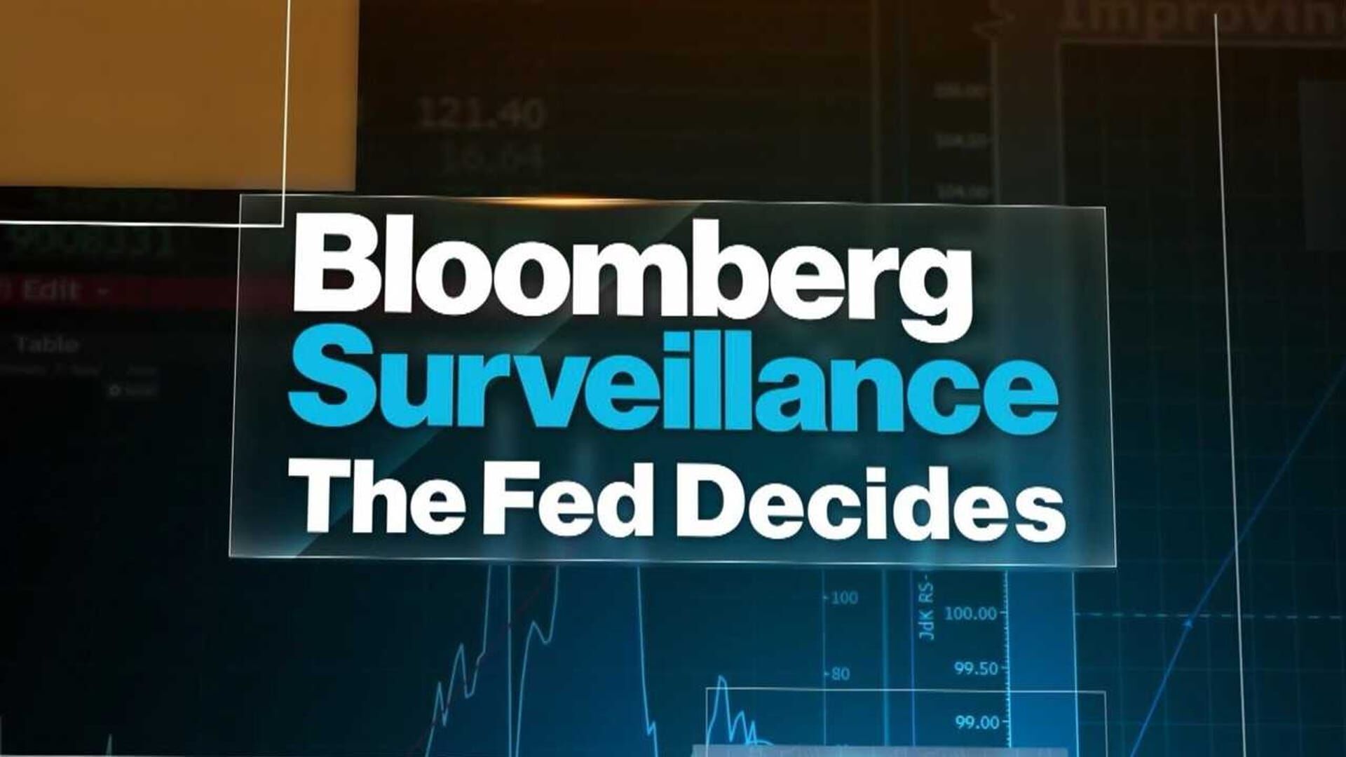 Bloomberg Surveillance: The Fed Decides