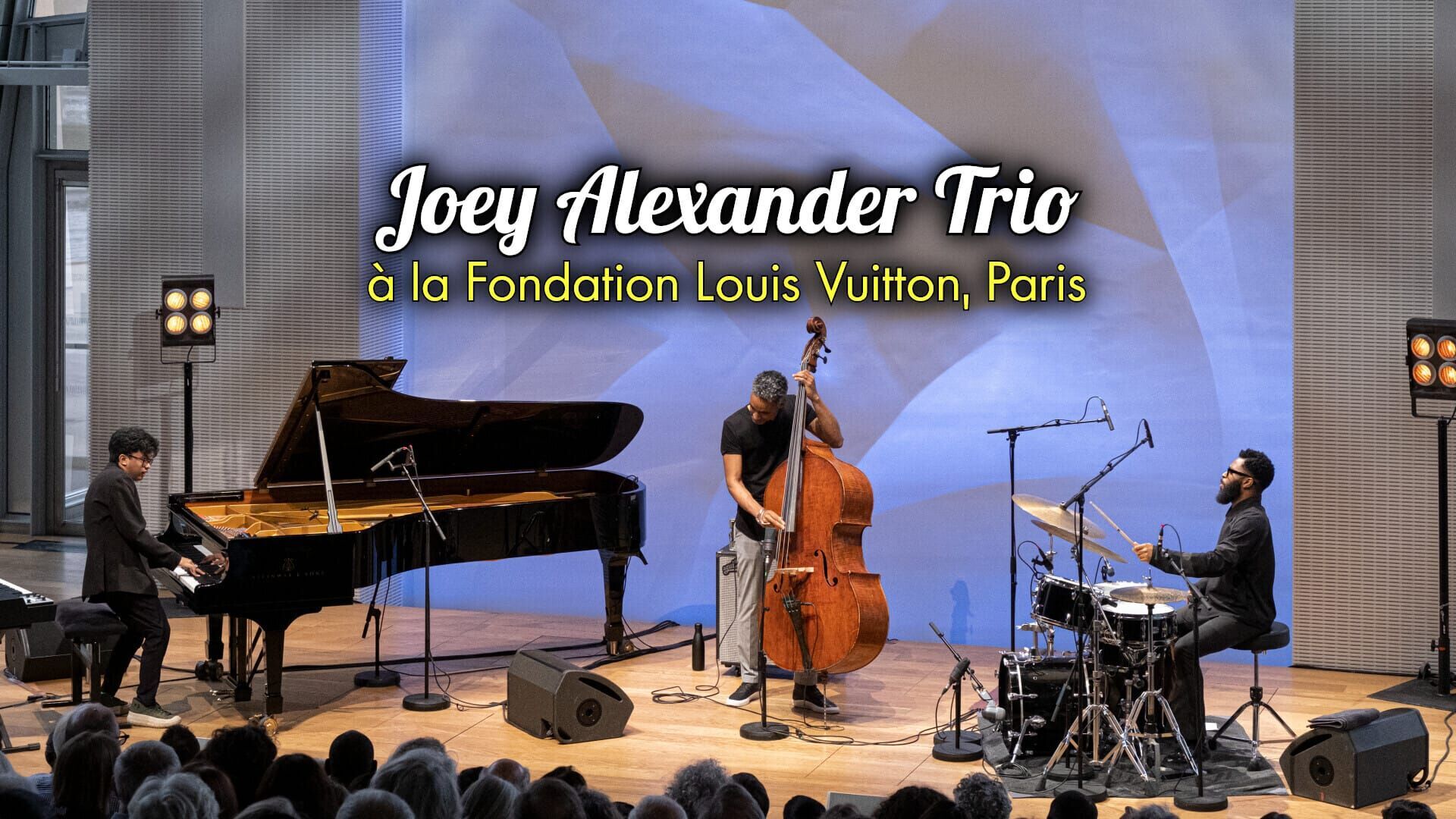 Joey Alexander Trio à la Fondation Louis Vuitton, Paris