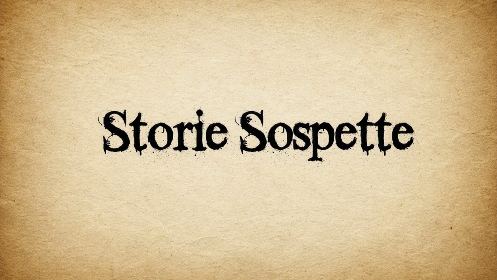Storie sospette