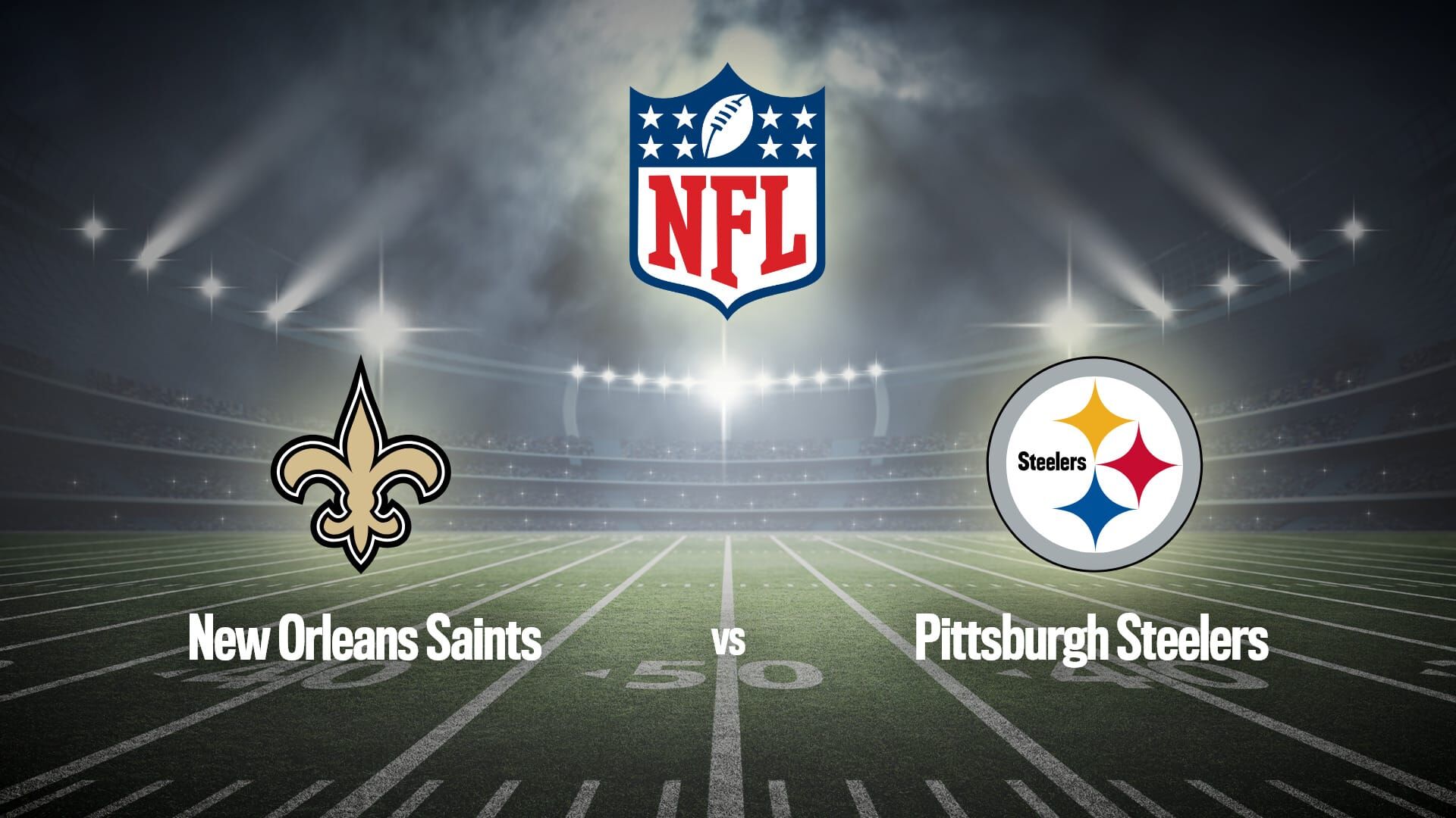 Football américain : NFL | New Orleans Saints / Pittsburgh Steelers