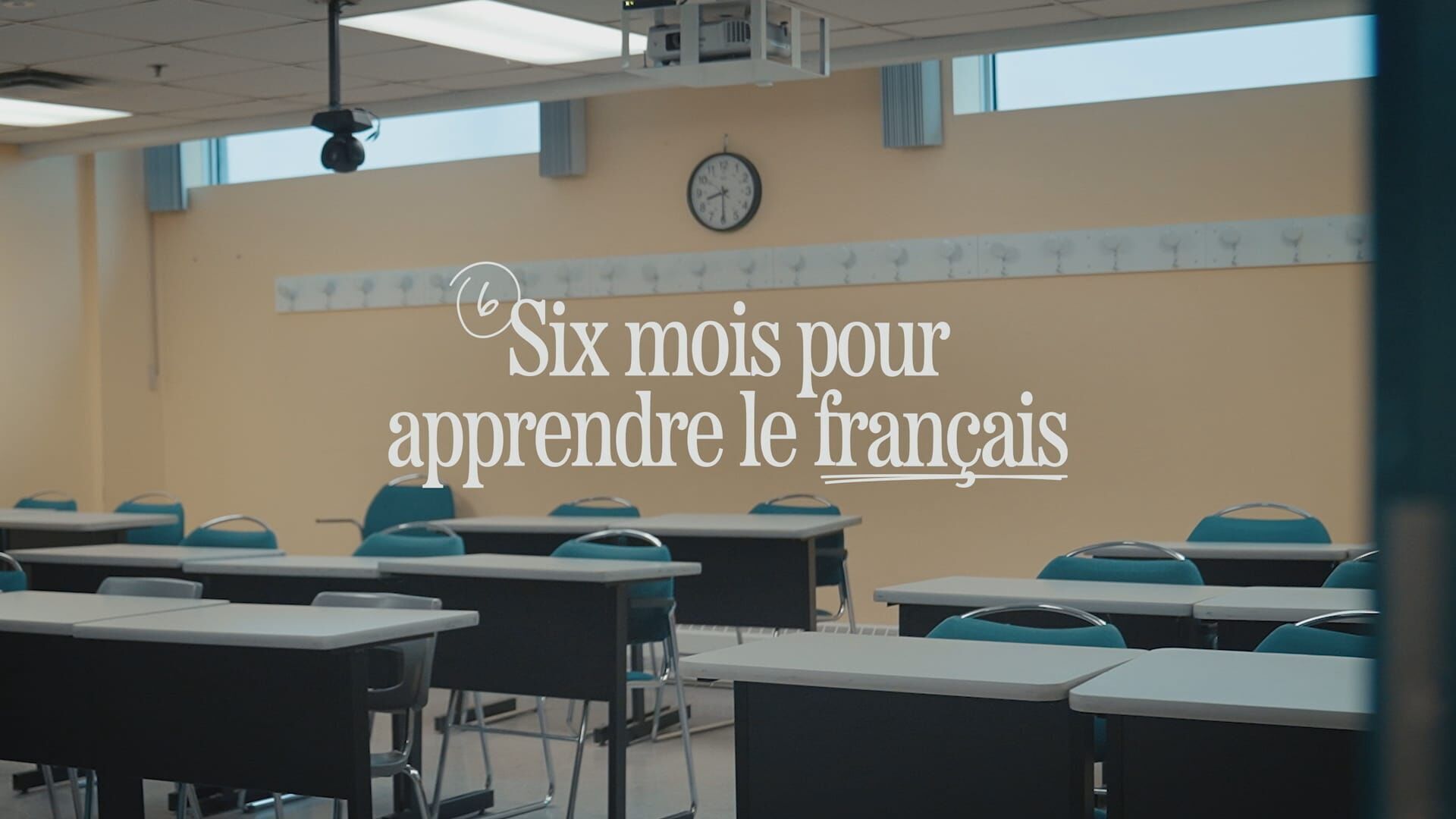 Six mois pour apprendre le français