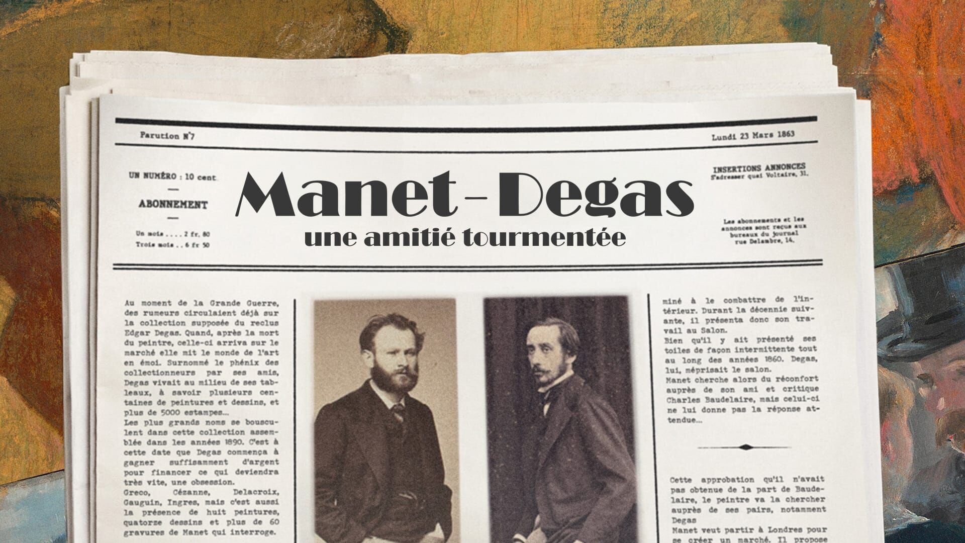 Manet - Degas Une amitié tourmentée