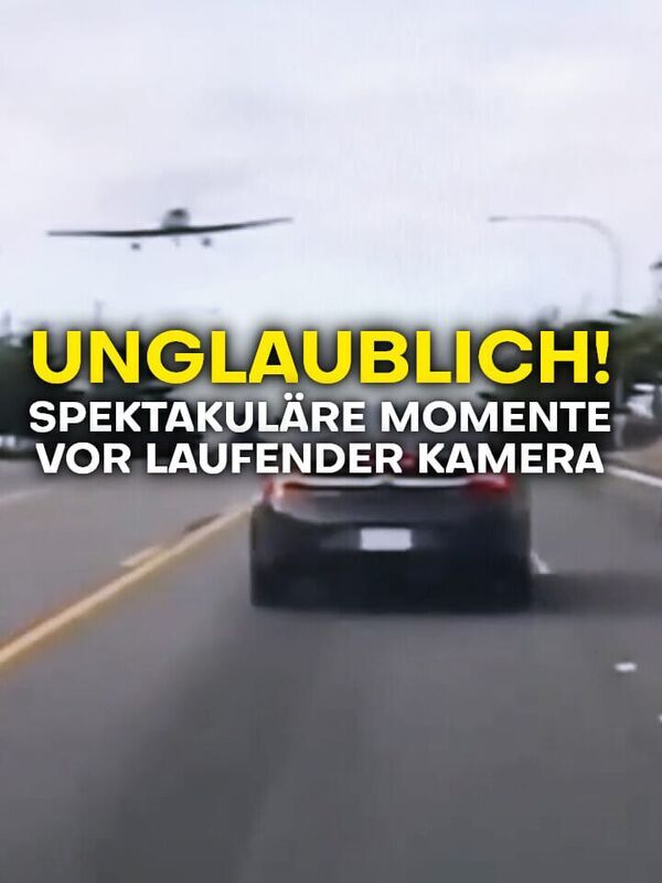 Unglaublich! Spektakuläre Momente vor laufender Kamera