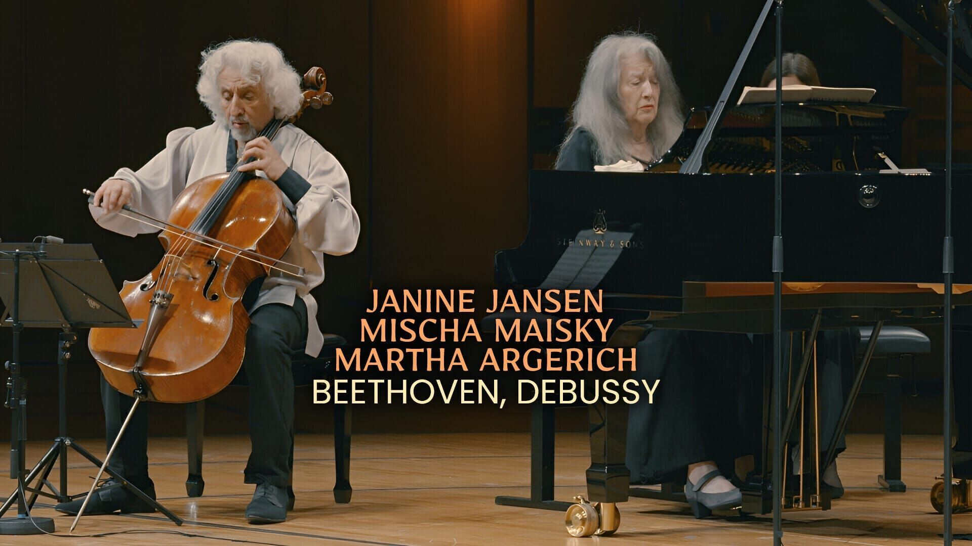 Janine Jansen, Mischa Maisky, Martha Argerich : Beethoven, Debussy