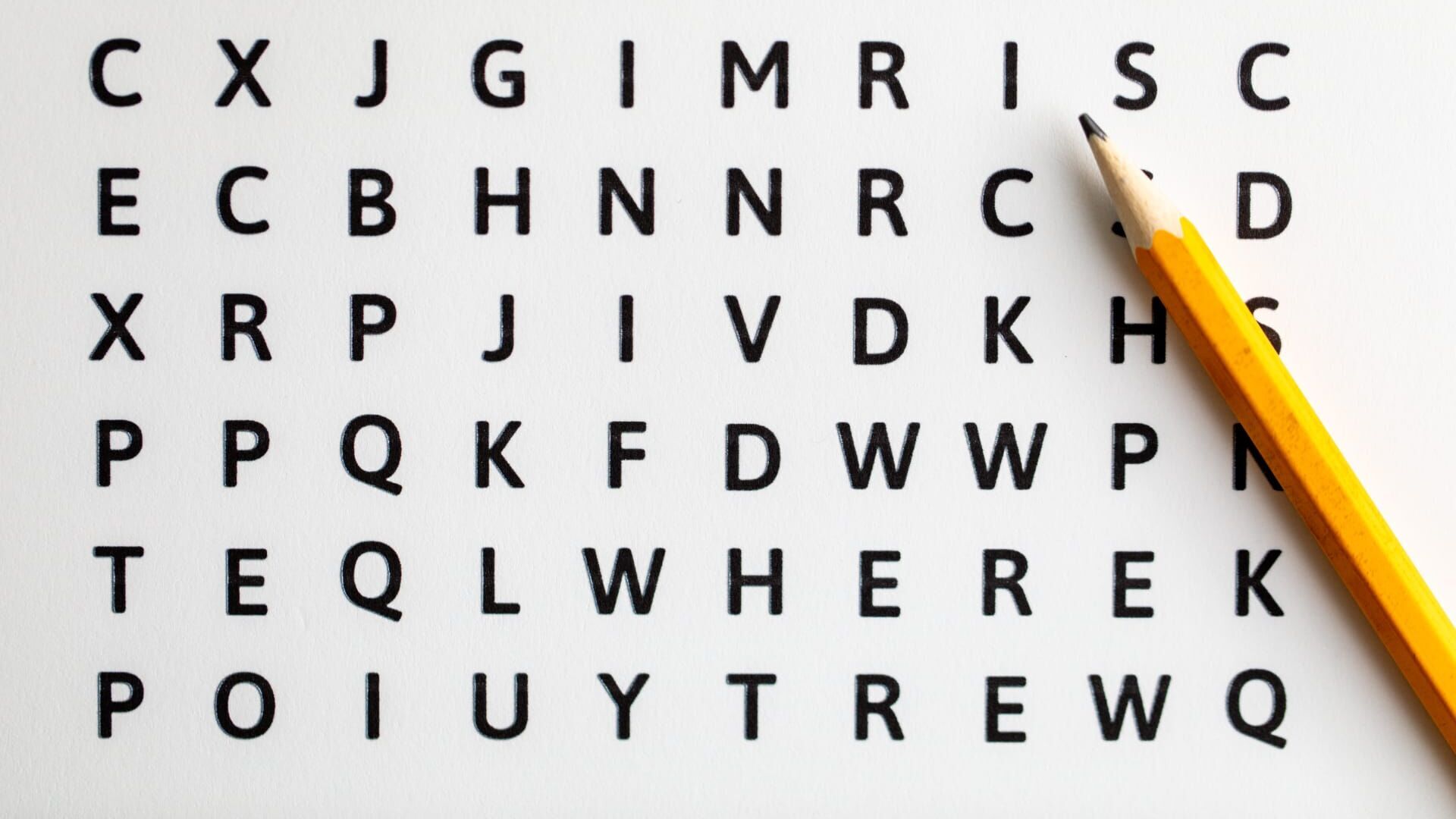 Sopa de letras