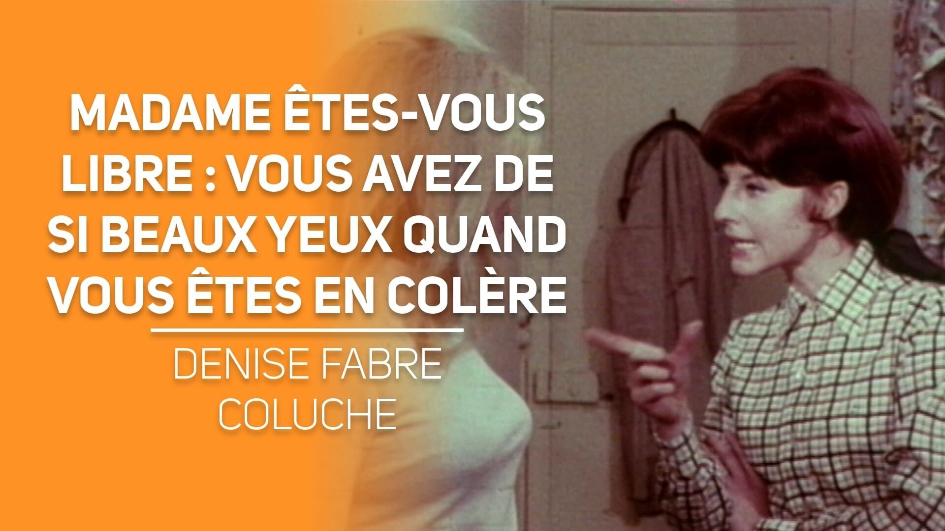 Madame êtes-vous libre ?