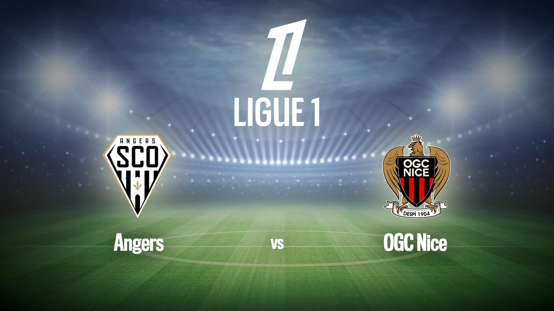 Football : Ligue 1 McDonald's | Angers / Nice