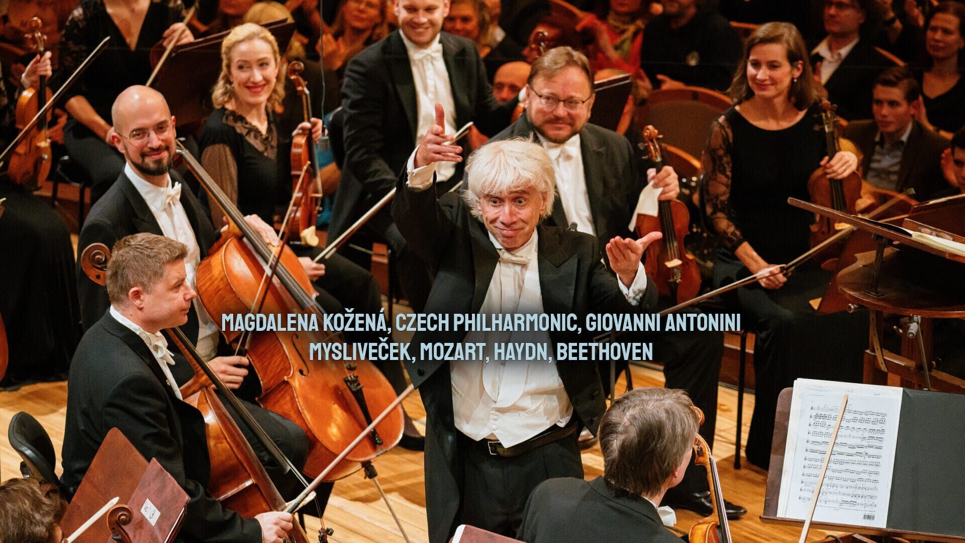 Magdalena Kožená, Czech Philharmonic, Giovanni Antonini : Mysliveček, Mozart, Haydn, Beethoven