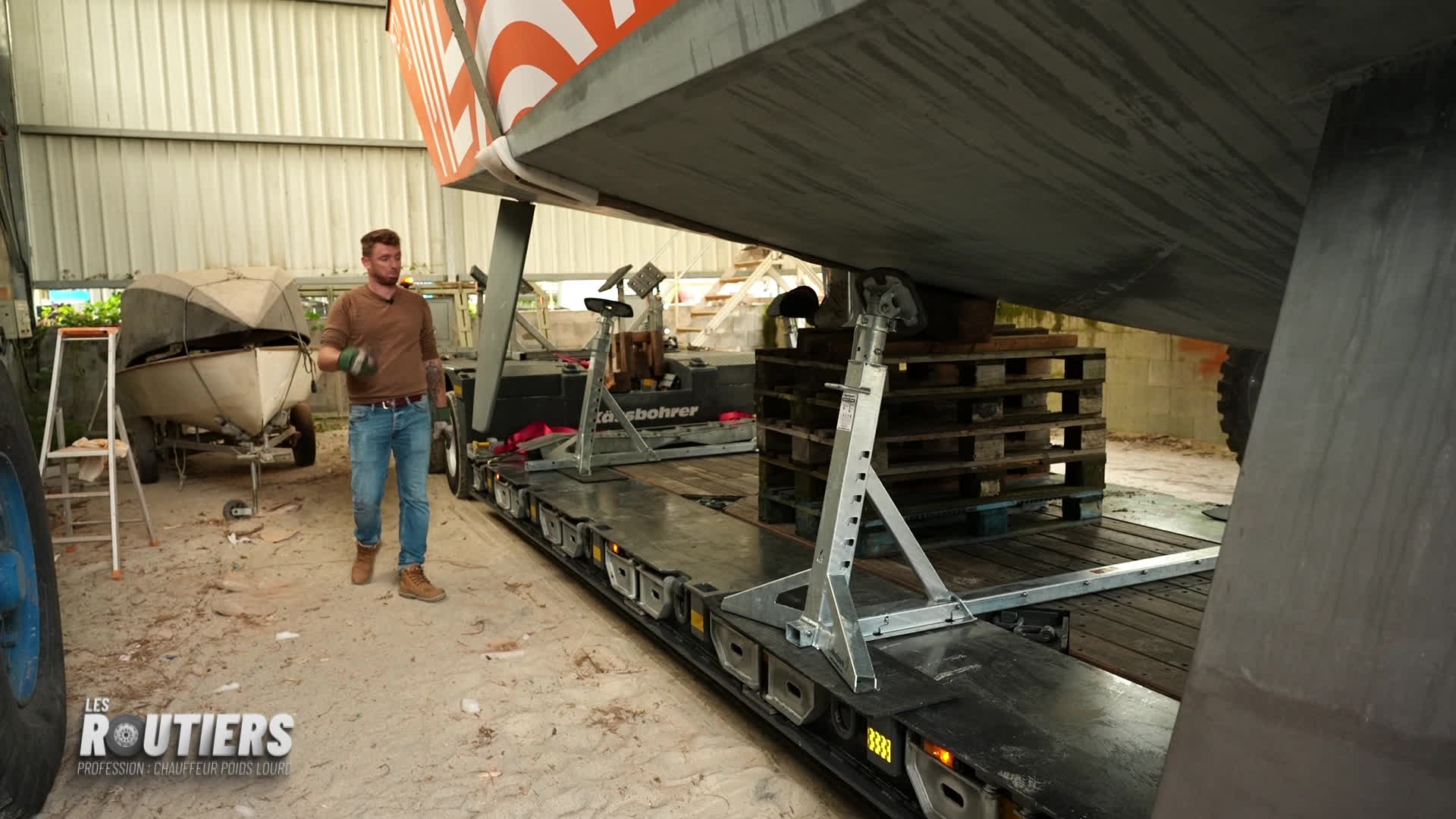 Replay Les routiers : profession chauffeur poids lourd