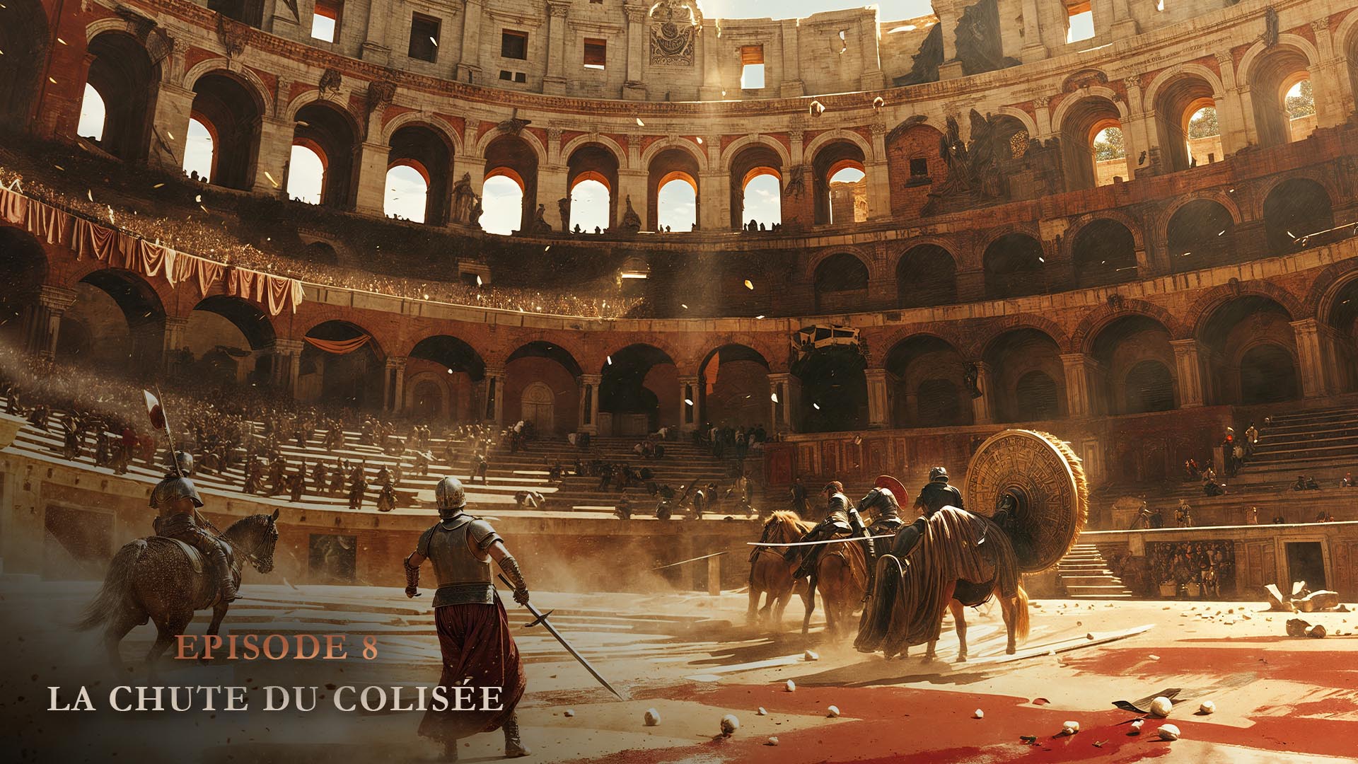 Gladiateurs : des origines � la chute du colis�e du 15 F�vrier