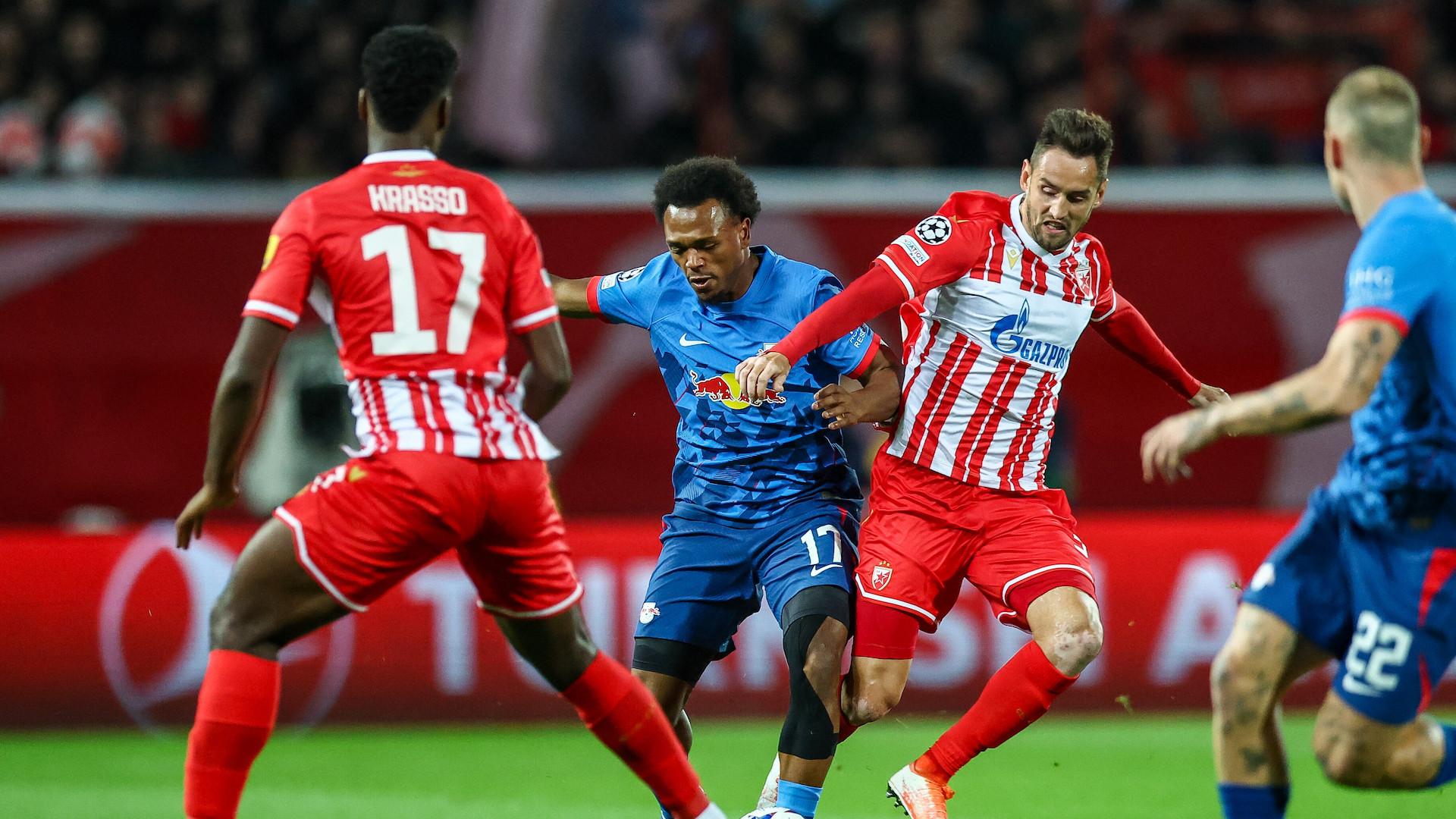 Replay J4 Étoile rouge de Belgrade vs RB Leipzig voir l'intégralité