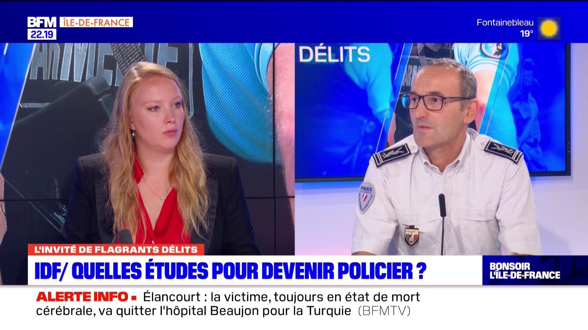 Replay IDF / Quelles études pour devenir policier ? voir l