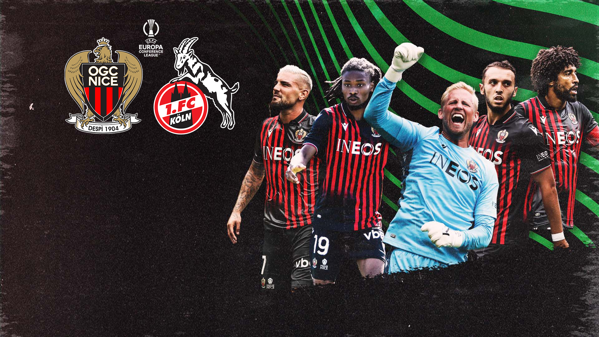 Replay Football UECL OGC Nice vs Cologne voir l'intégralité de