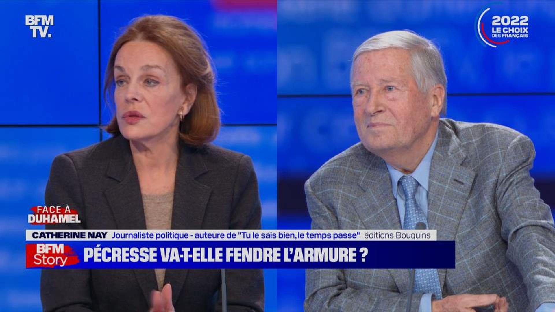 Replay Catherine Nay face à Alain Duhamel voir l'intégralité de cette émission sur RMC BFM PLAY