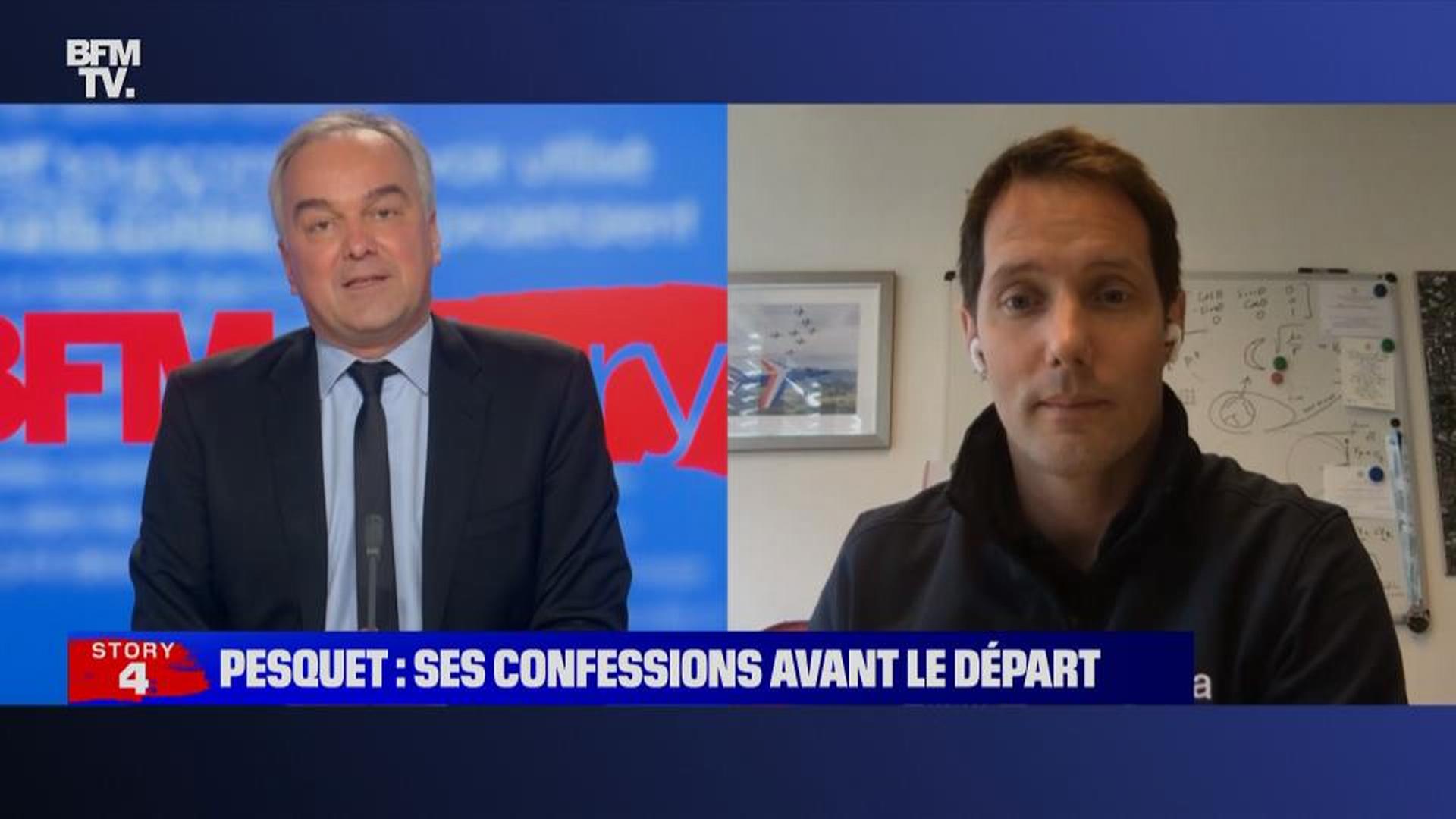 Replay Thomas Pesquet invité de BFMTV voir l