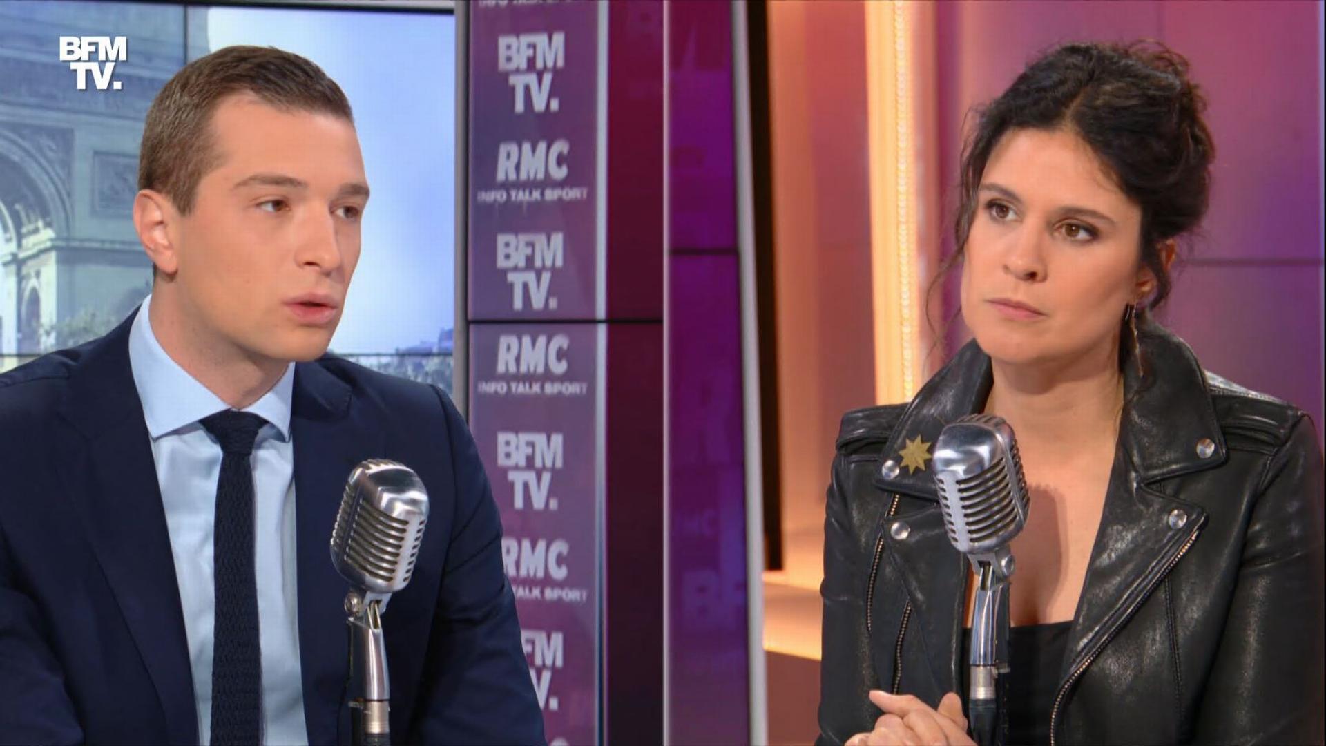Replay Jordan Bardella invité face à Apolline de Malherbe voir l