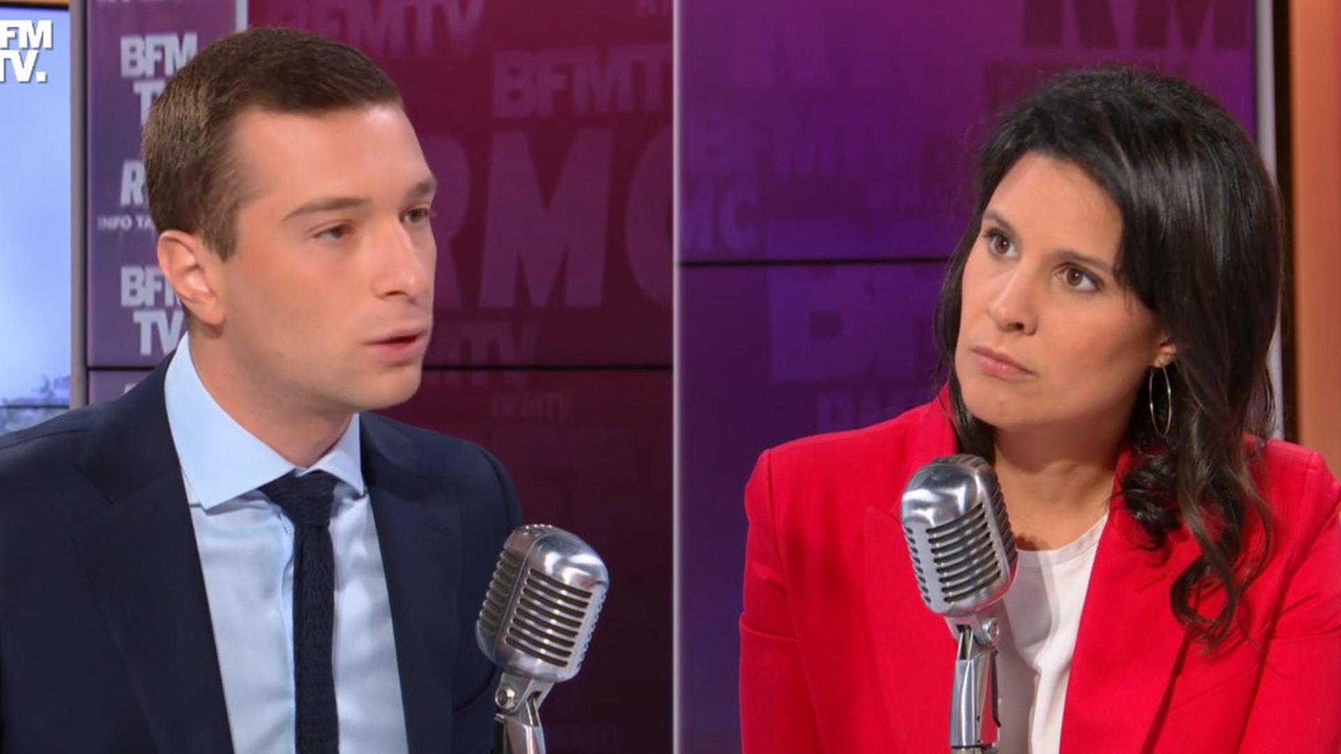 Replay Jordan Bardella face à Apolline de Malherbe voir l'intégralité