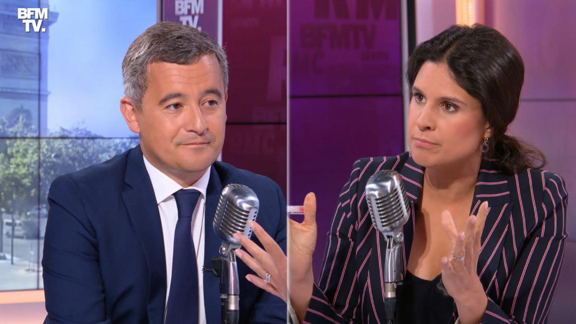 Replay Gérald Darmanin face à Apolline de Malherbe voir l'intégralité