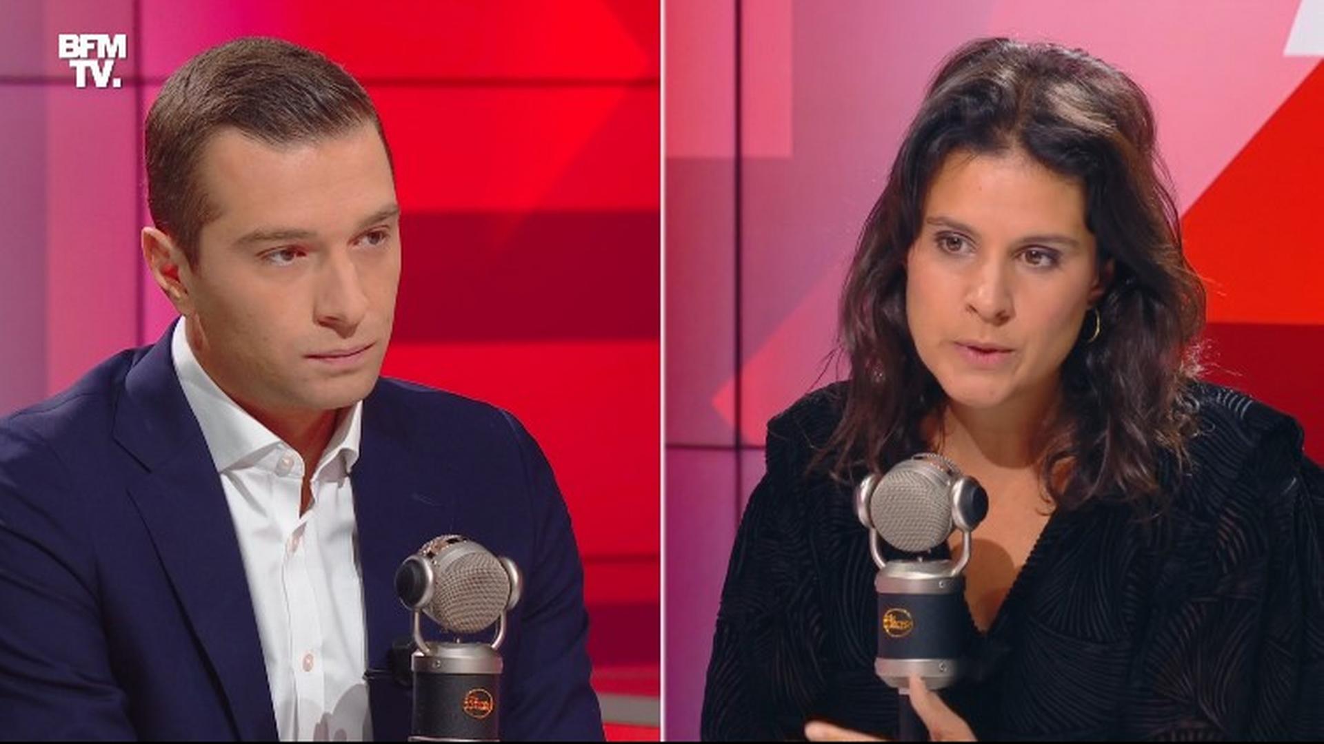 Replay Jordan Bardella face à Apolline de Malherbe voir l'intégralité