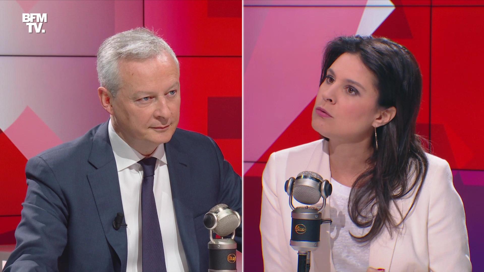 Replay Bruno Le Maire face à Apolline de Malherbe voir l'intégralité