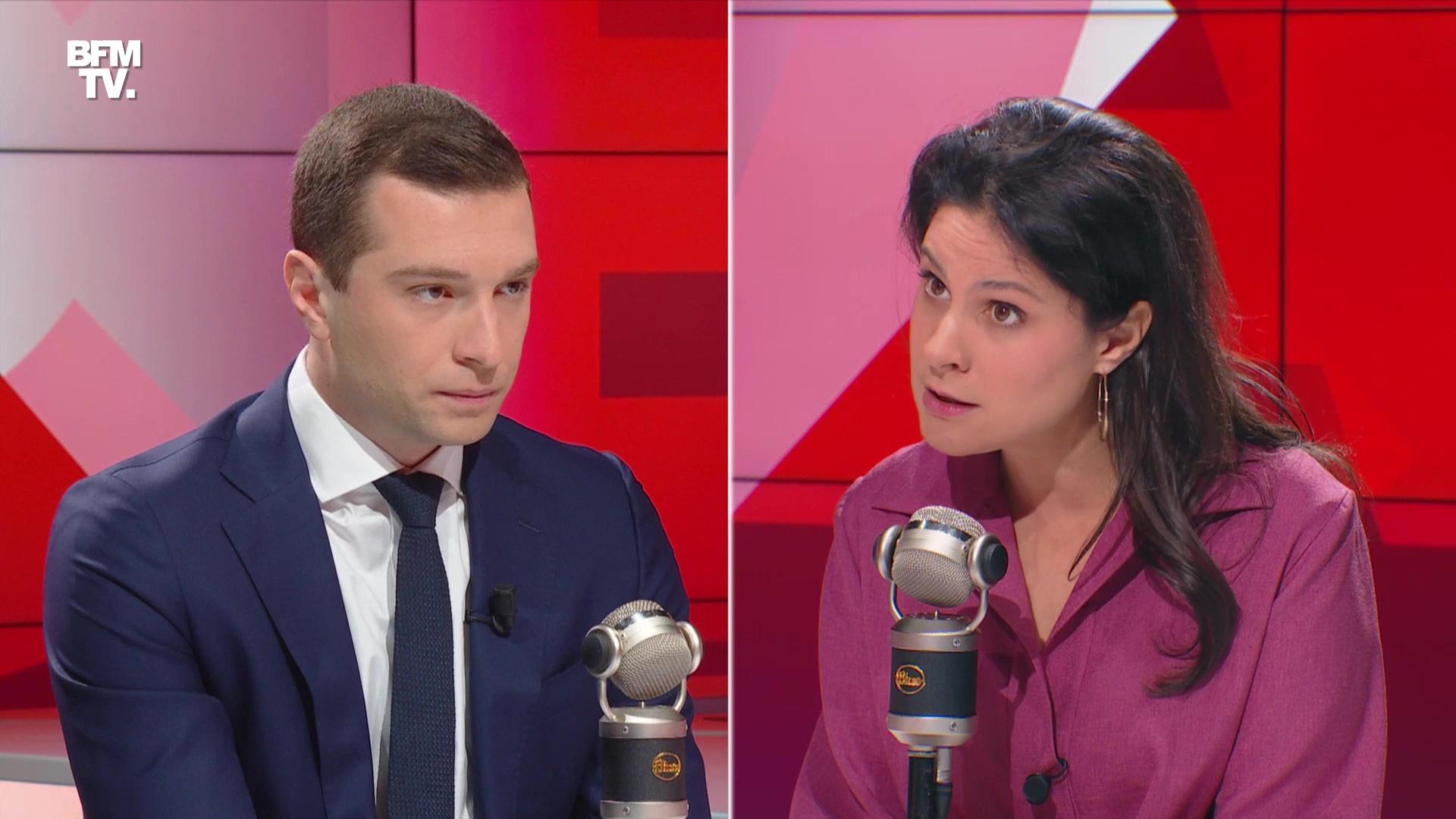 Replay Jordan Bardella face à Apolline de Malherbe voir l'intégralité