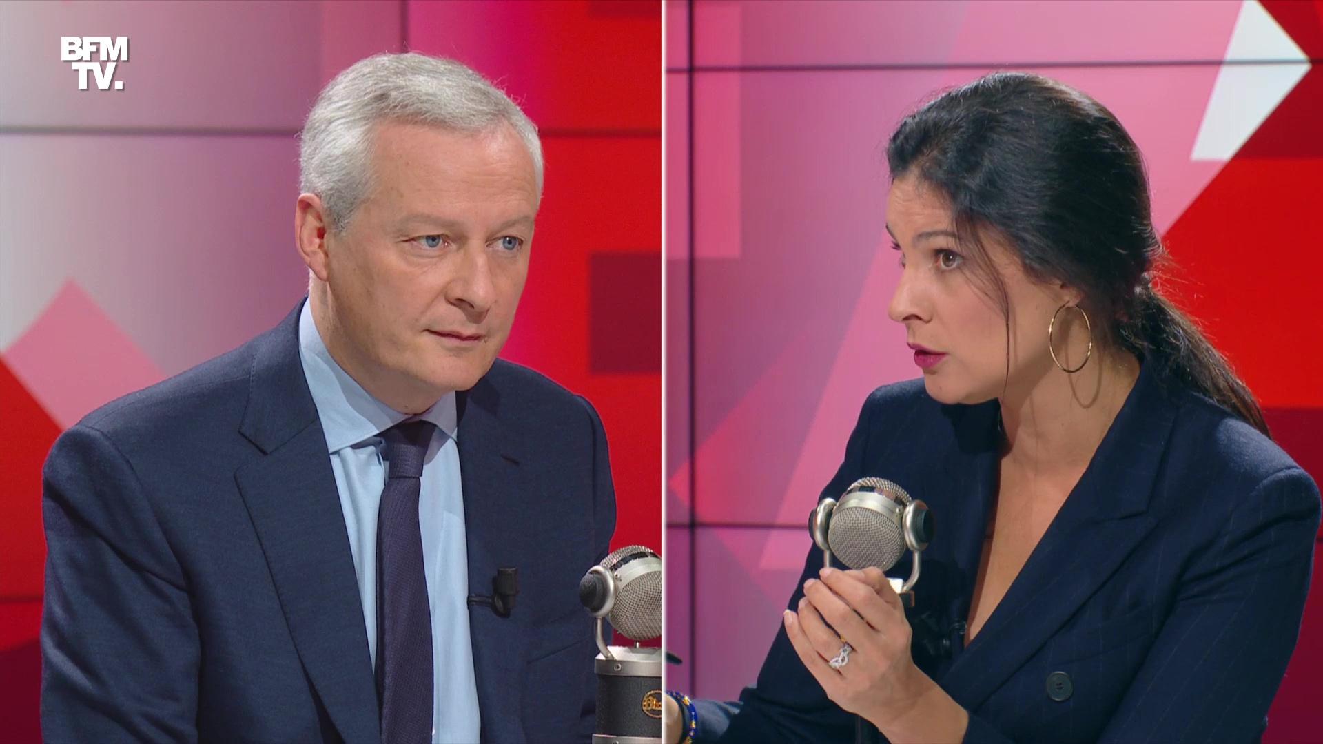 Replay Bruno Le Maire face à Apolline de Malherbe voir l'intégralité