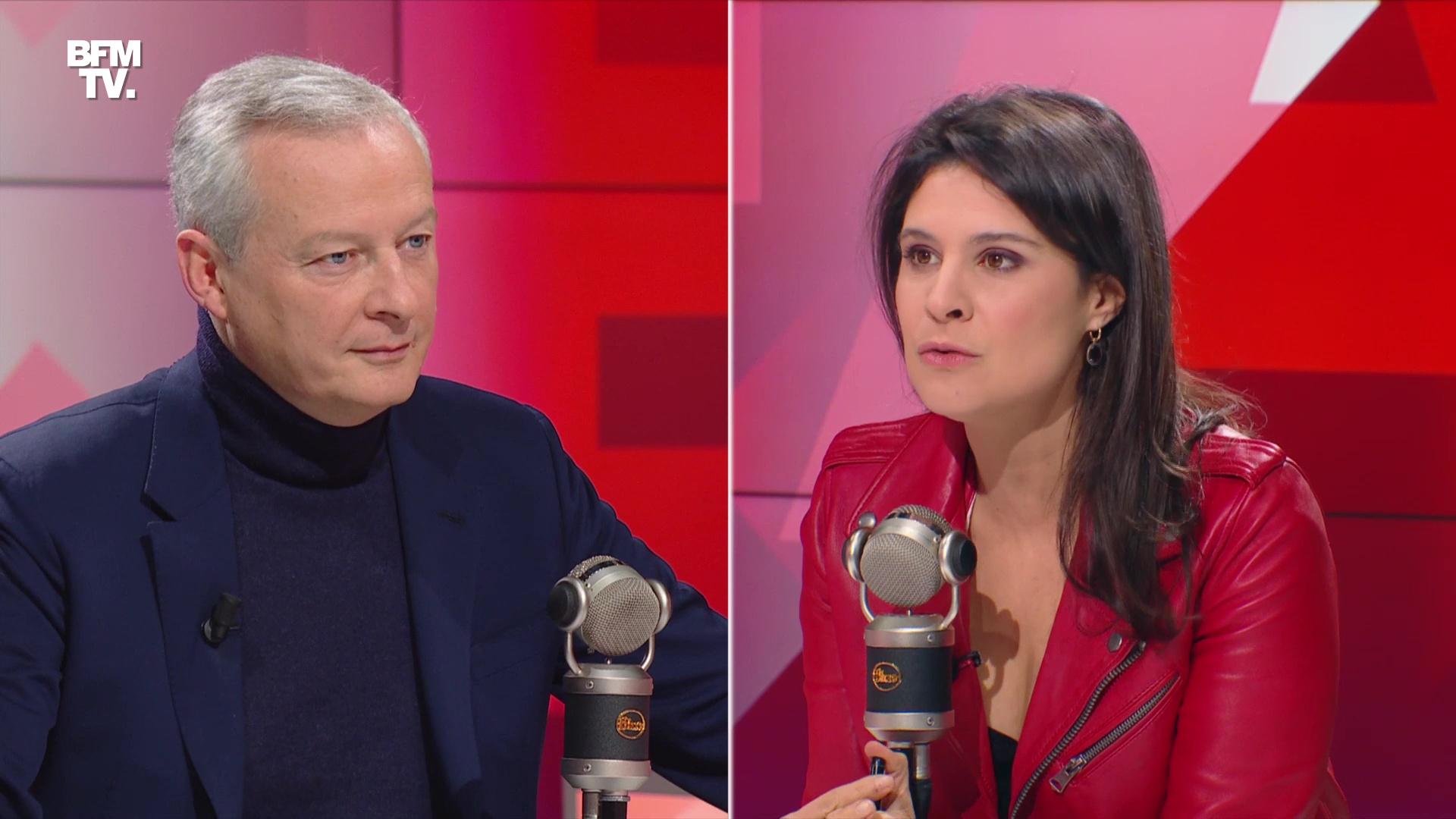 Replay Bruno Le Maire face à Apolline de Malherbe voir l'intégralité