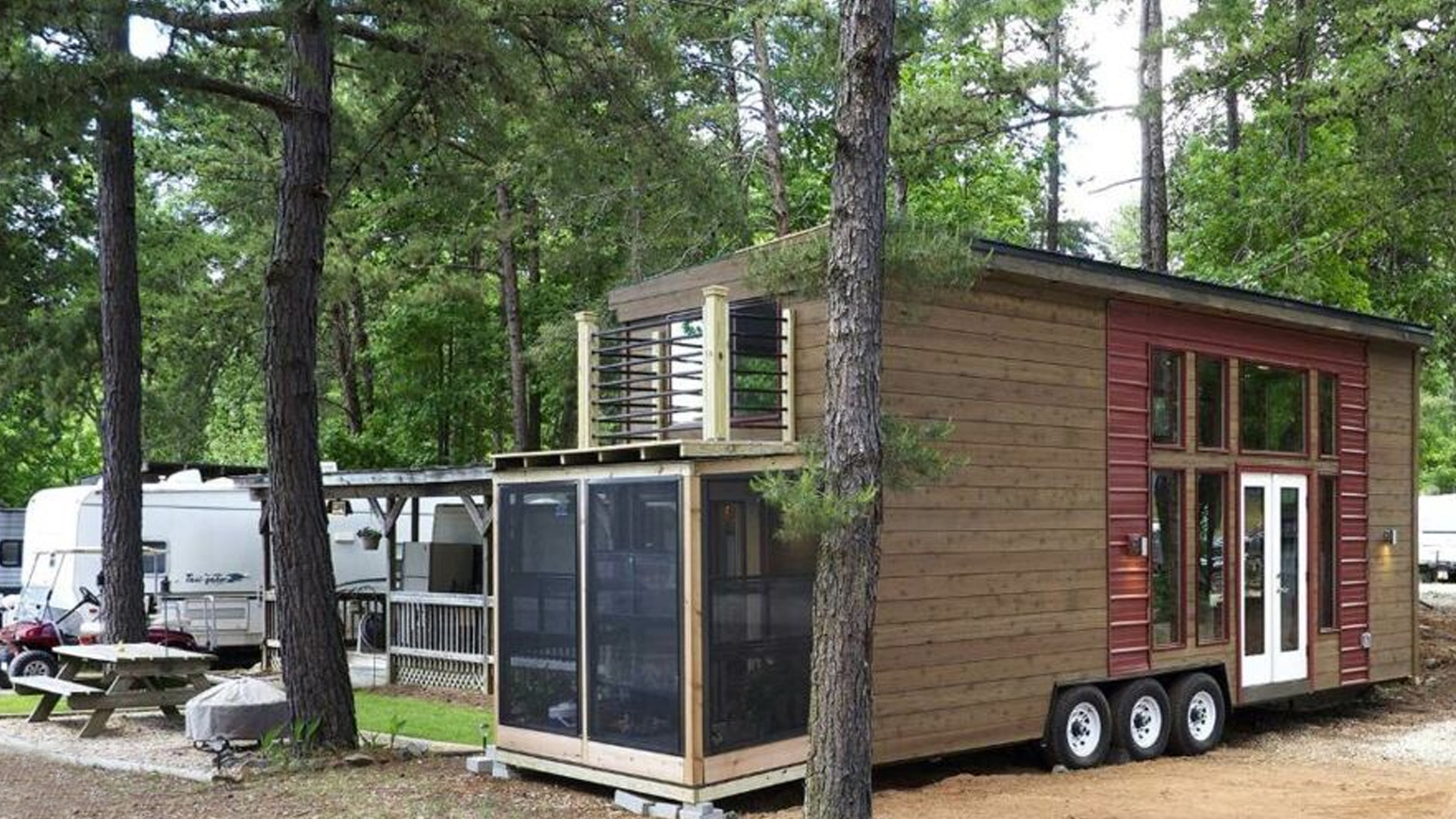 Revoir Tiny house mini maison à emporter du 12 Juillet