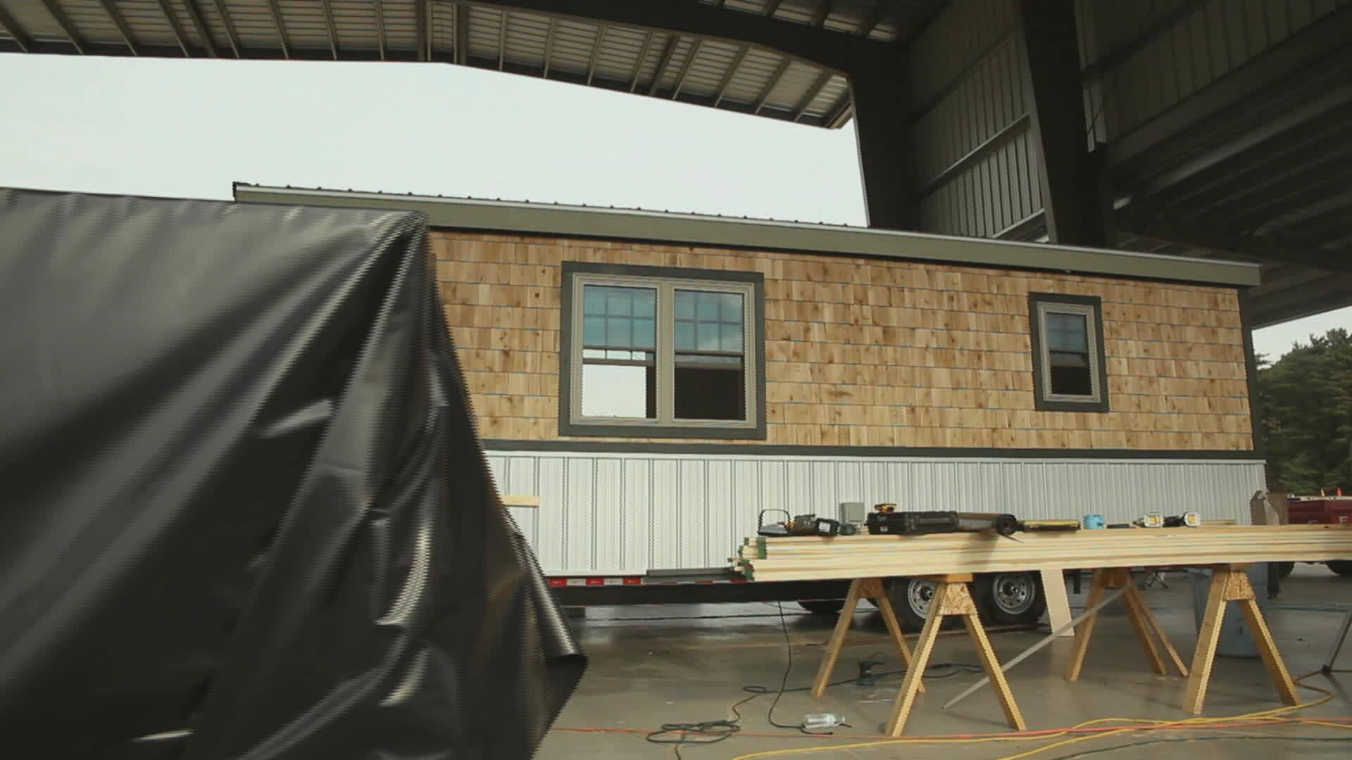 Revoir Tiny house mini maison à emporter du 07 Juillet