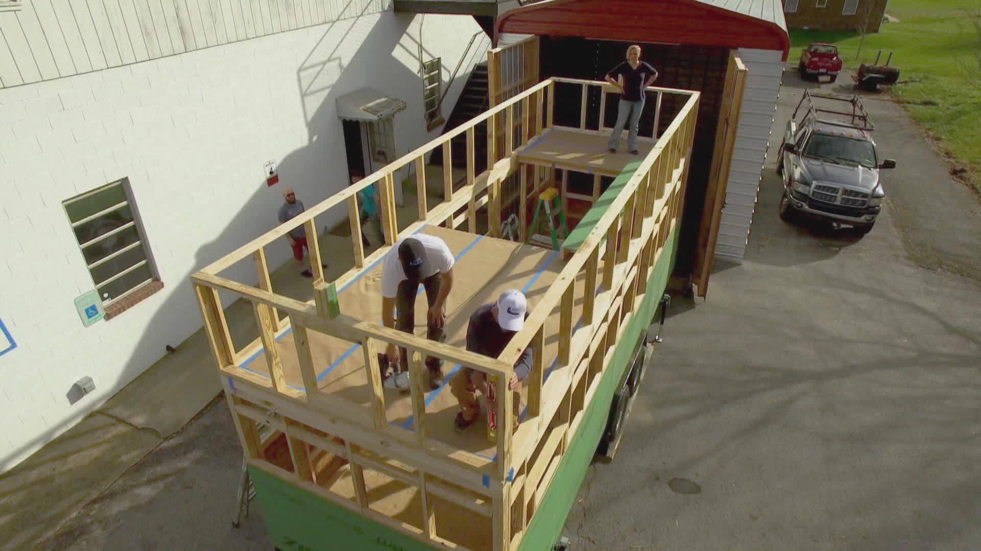 Revoir Tiny house mini maison à emporter du 07 Juillet