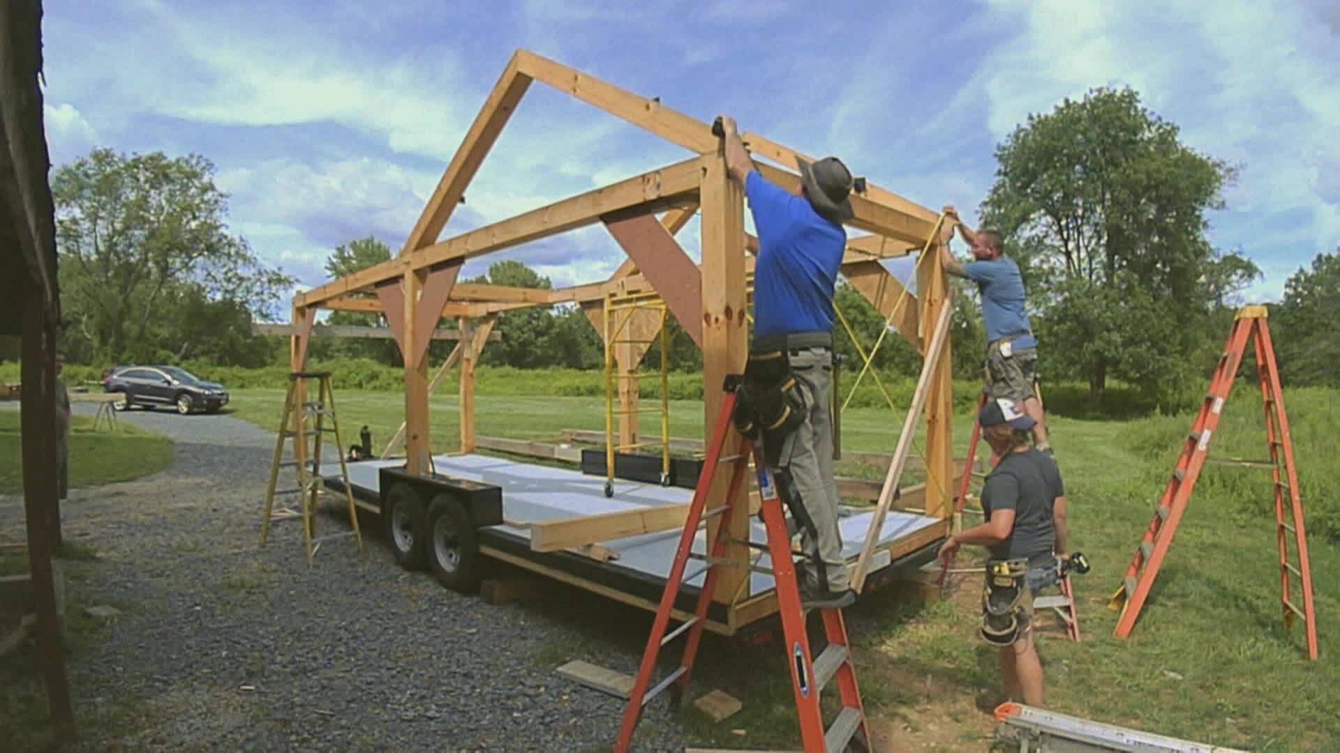 Revoir Tiny house mini maison à emporter du 22 Juin