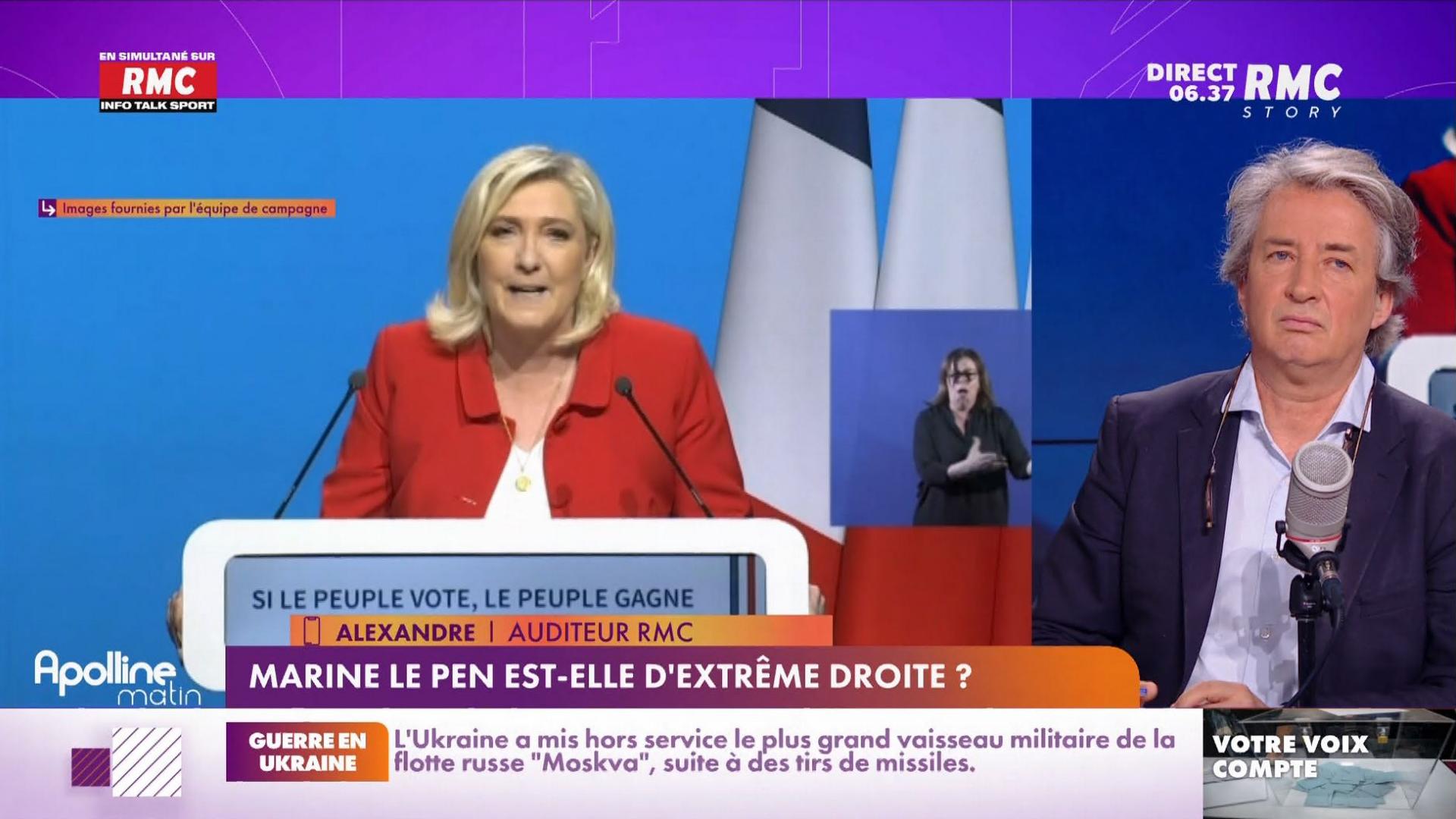 Revoir Apolline matin du 15 Avril