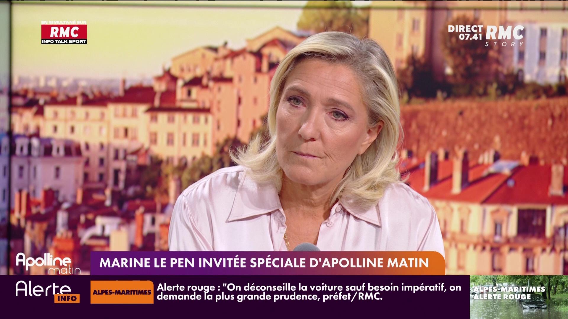 Replay Invitée Exceptionnelle Marine Le Pen Voir Lintégralité De Cette émission Sur Rmc Bfm