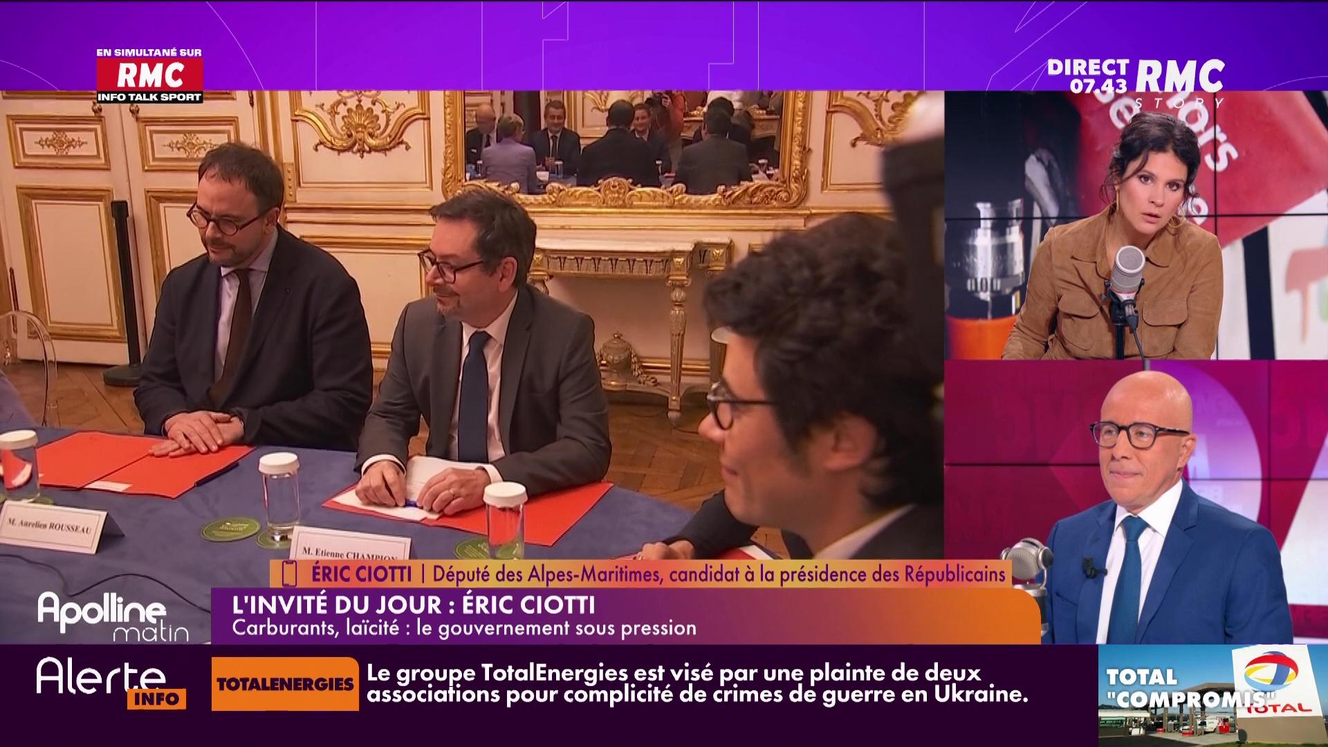 Revoir Apolline matin du 14 Octobre