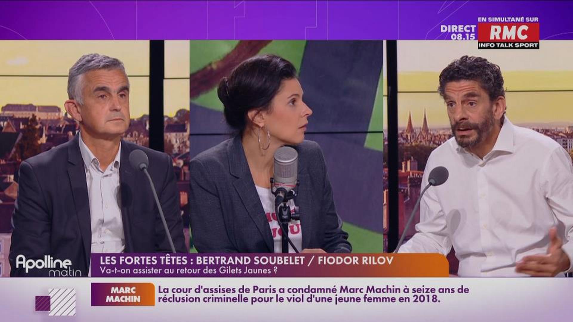 Revoir Apolline matin du 15 Octobre