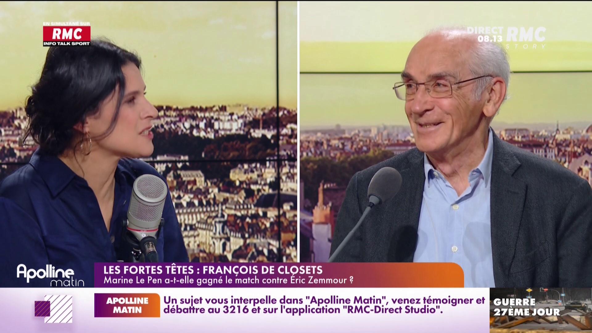 Revoir Apolline matin du 22 Mars