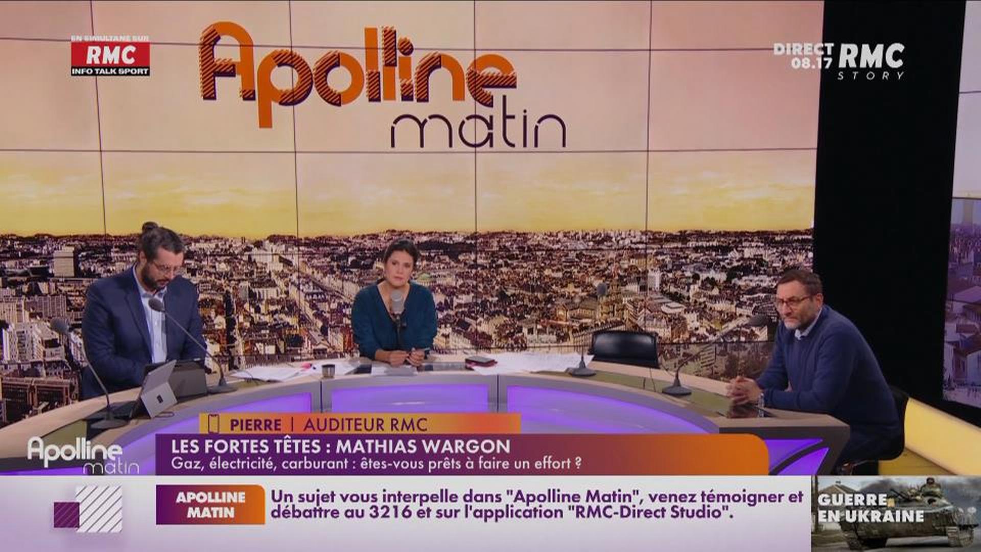 Revoir Apolline matin du 30 Mars