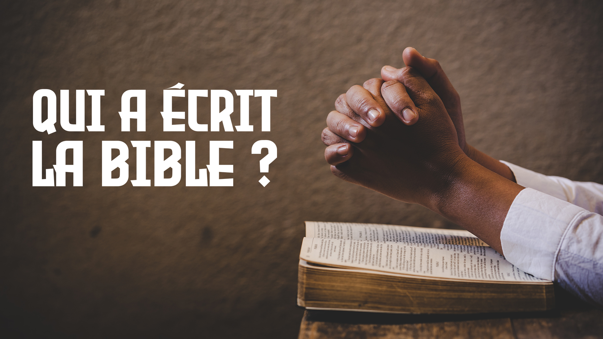 Replay Qui a écrit la Bible ? Le mystère révélé voir l