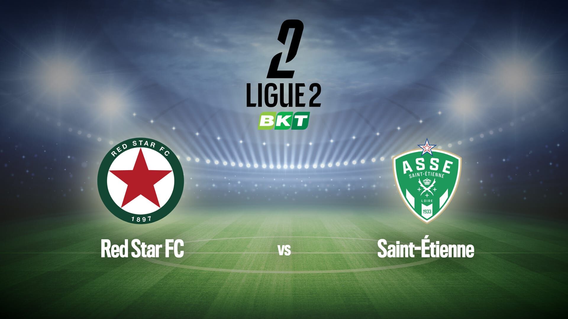 Football : Ligue 2 BKT | Red Star / Saint-Etienne