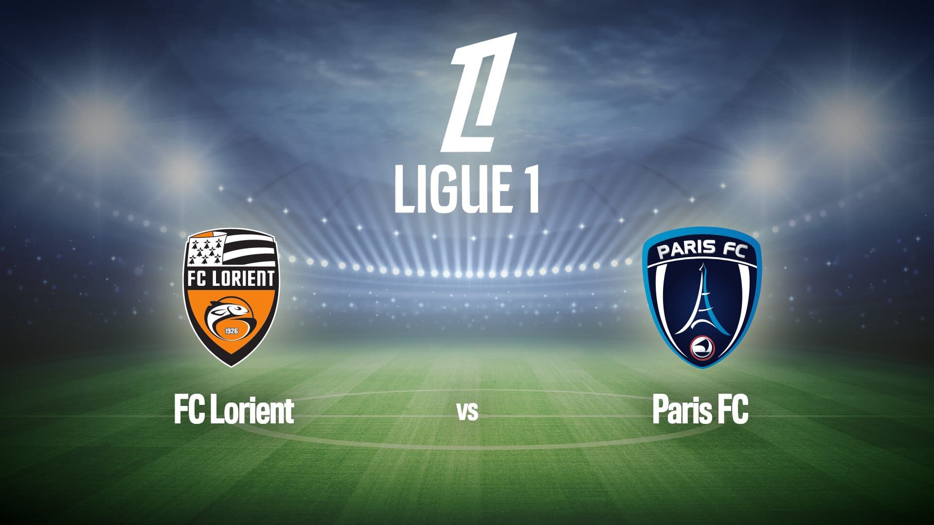 Football : Ligue 1 McDonald's | Lorient / Paris FC