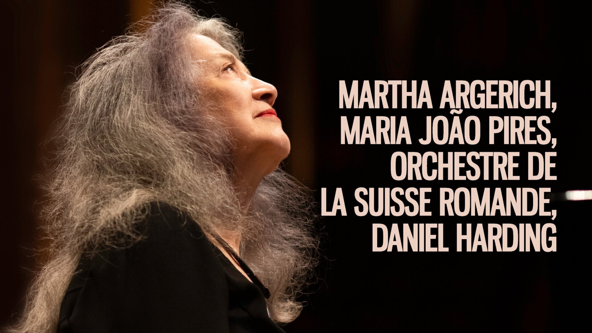 Martha Argerich, Maria João Pires, Orchestre de la Suisse Romande, Daniel Harding