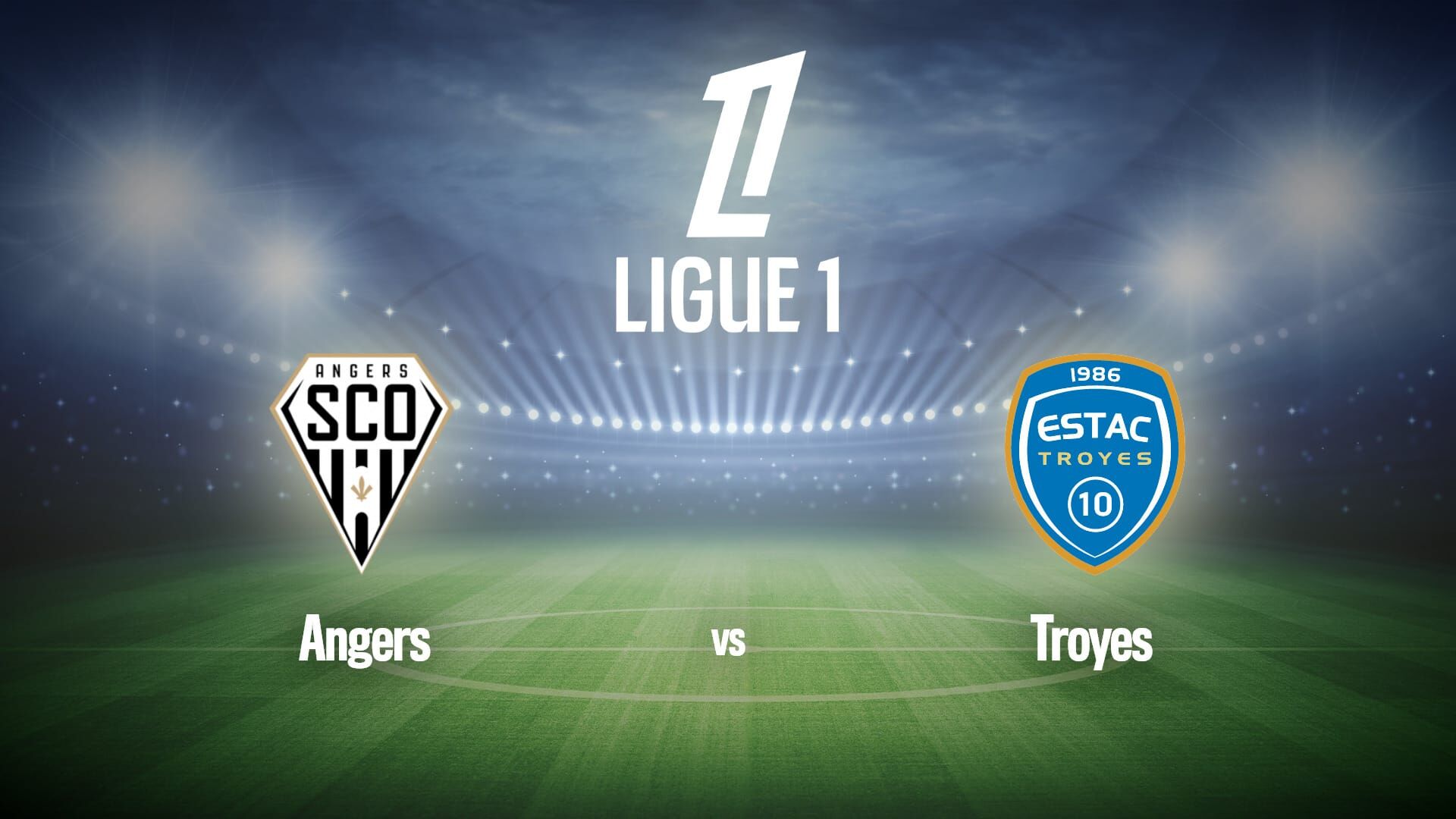 Football : Ligue 1 McDonald's | Angers / Troyes