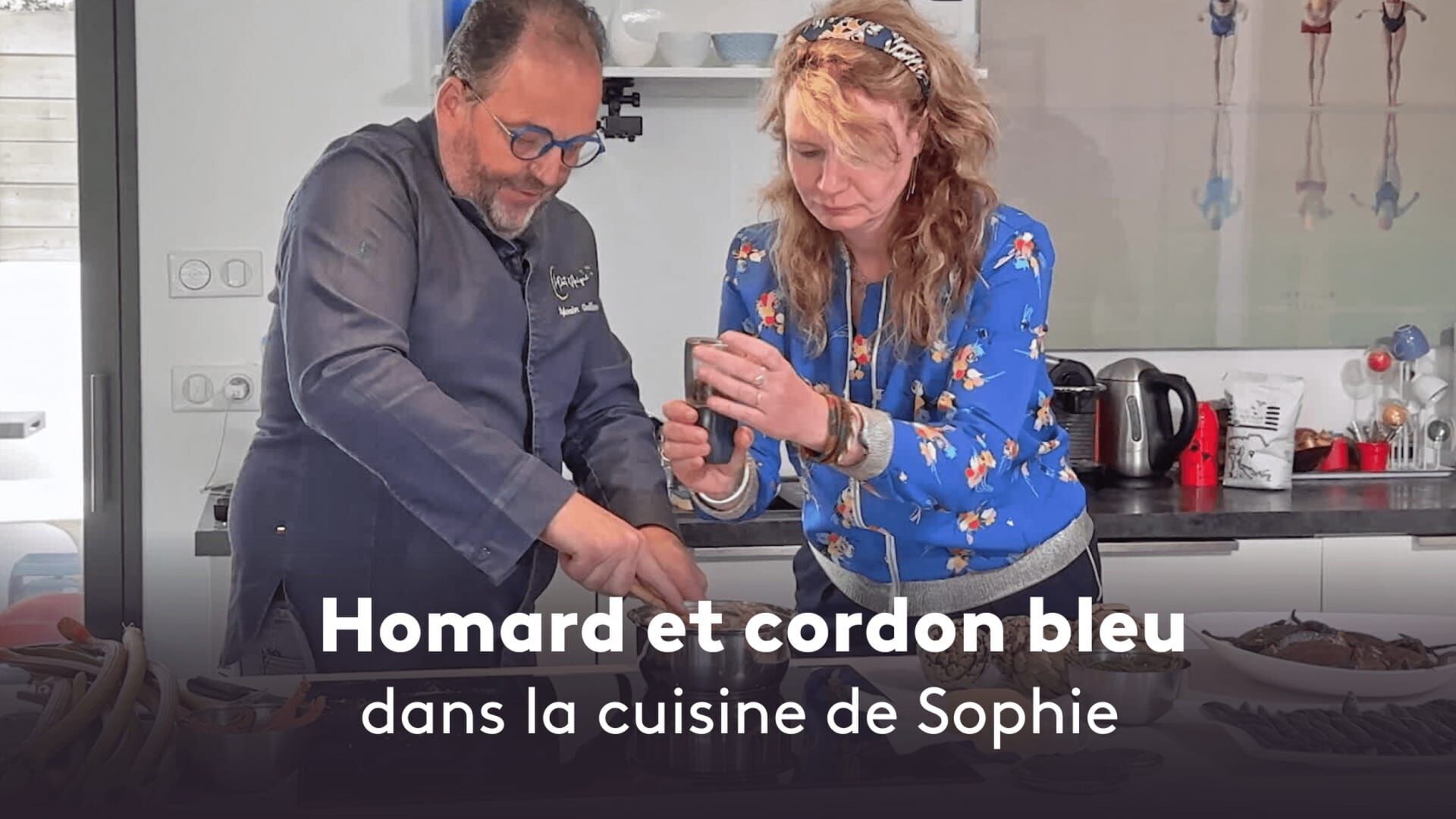 Homard et cordon bleu