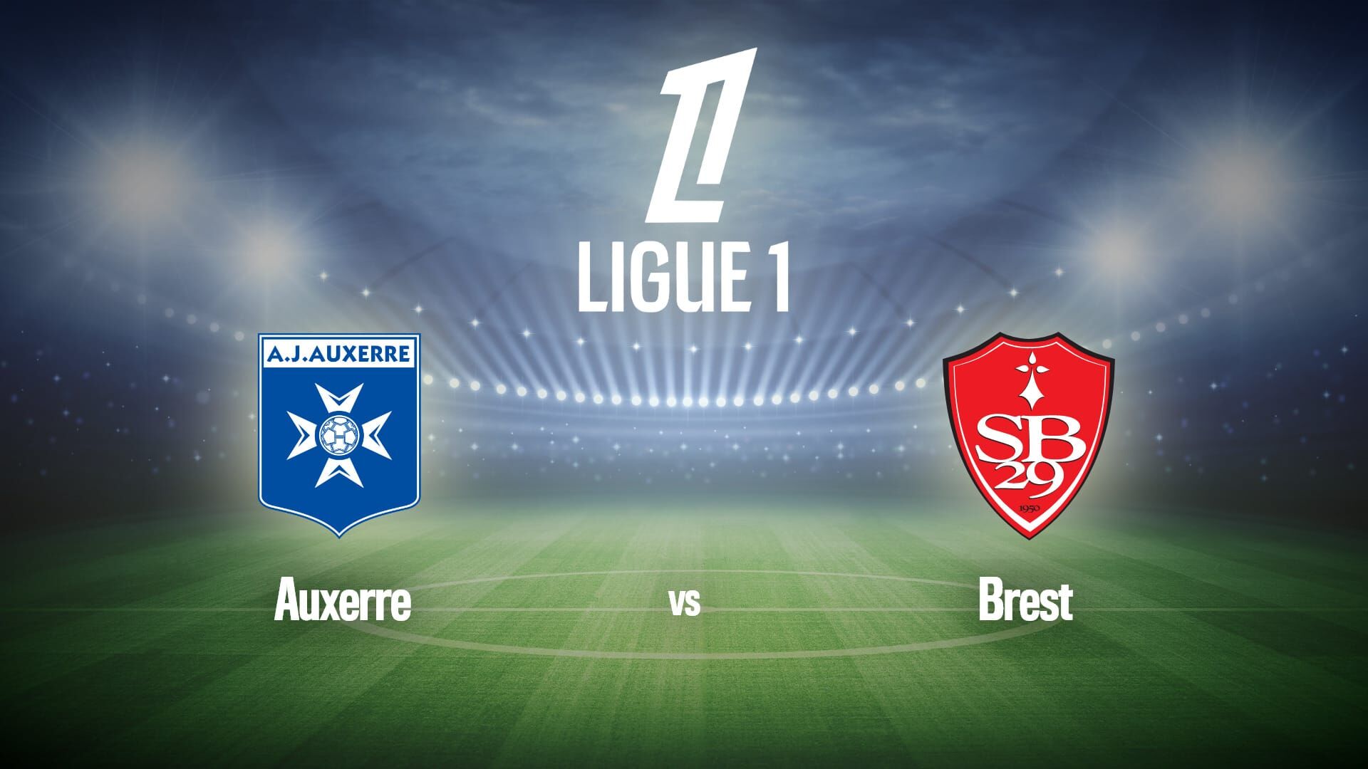 Football : Ligue 1 McDonald's | Auxerre / Brest